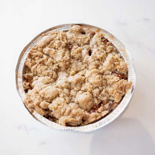 Apple Crumble in Tins