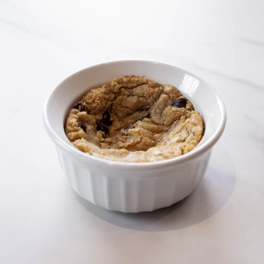 Individual Chocolate Chip Souffle in Ramekins