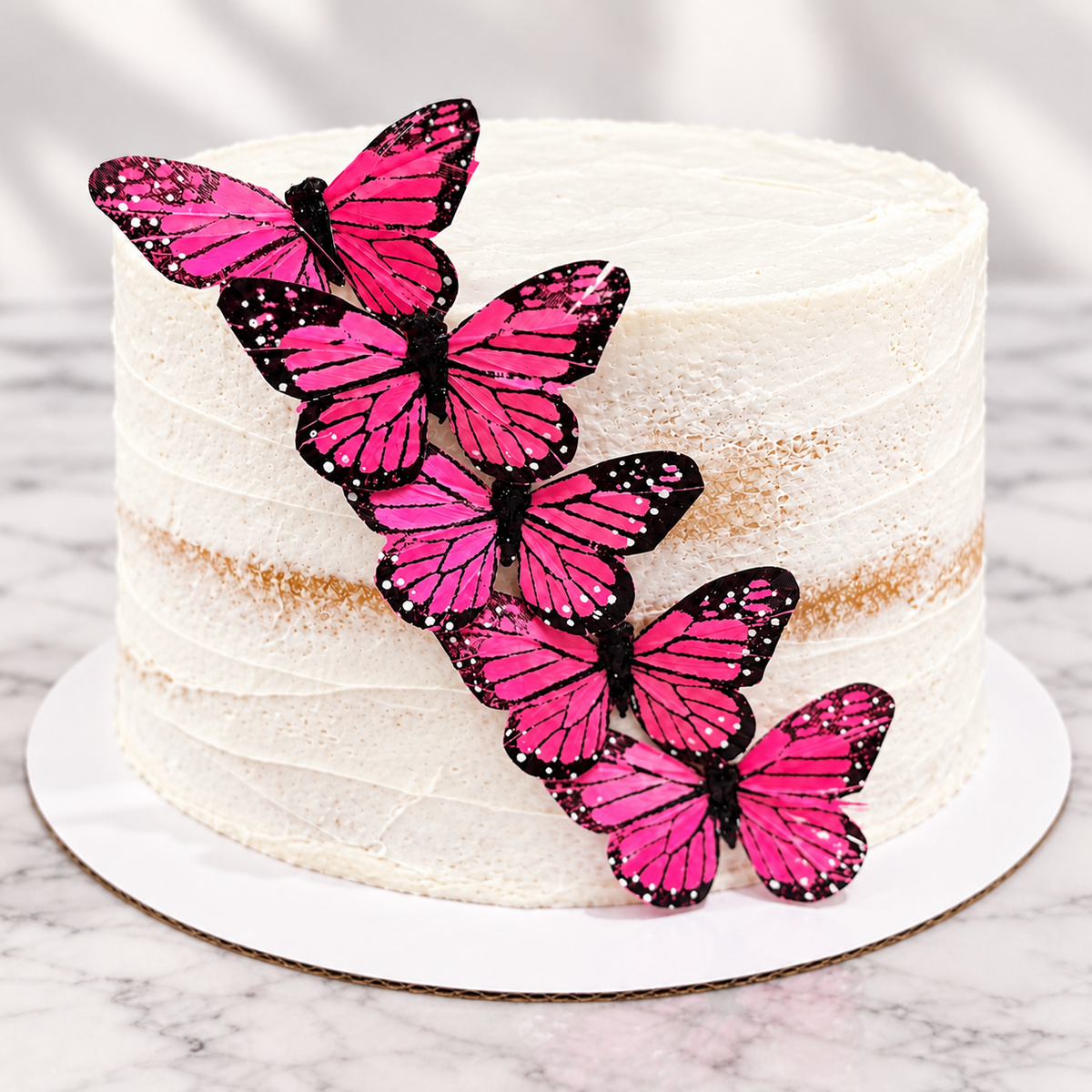 Feather Butterfly Large Cake