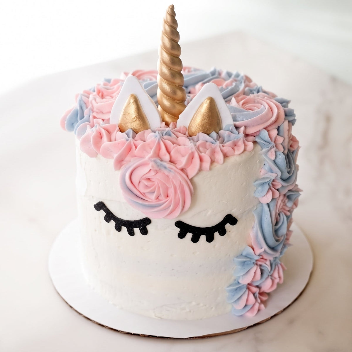 Piped Unicorn Mini Cake