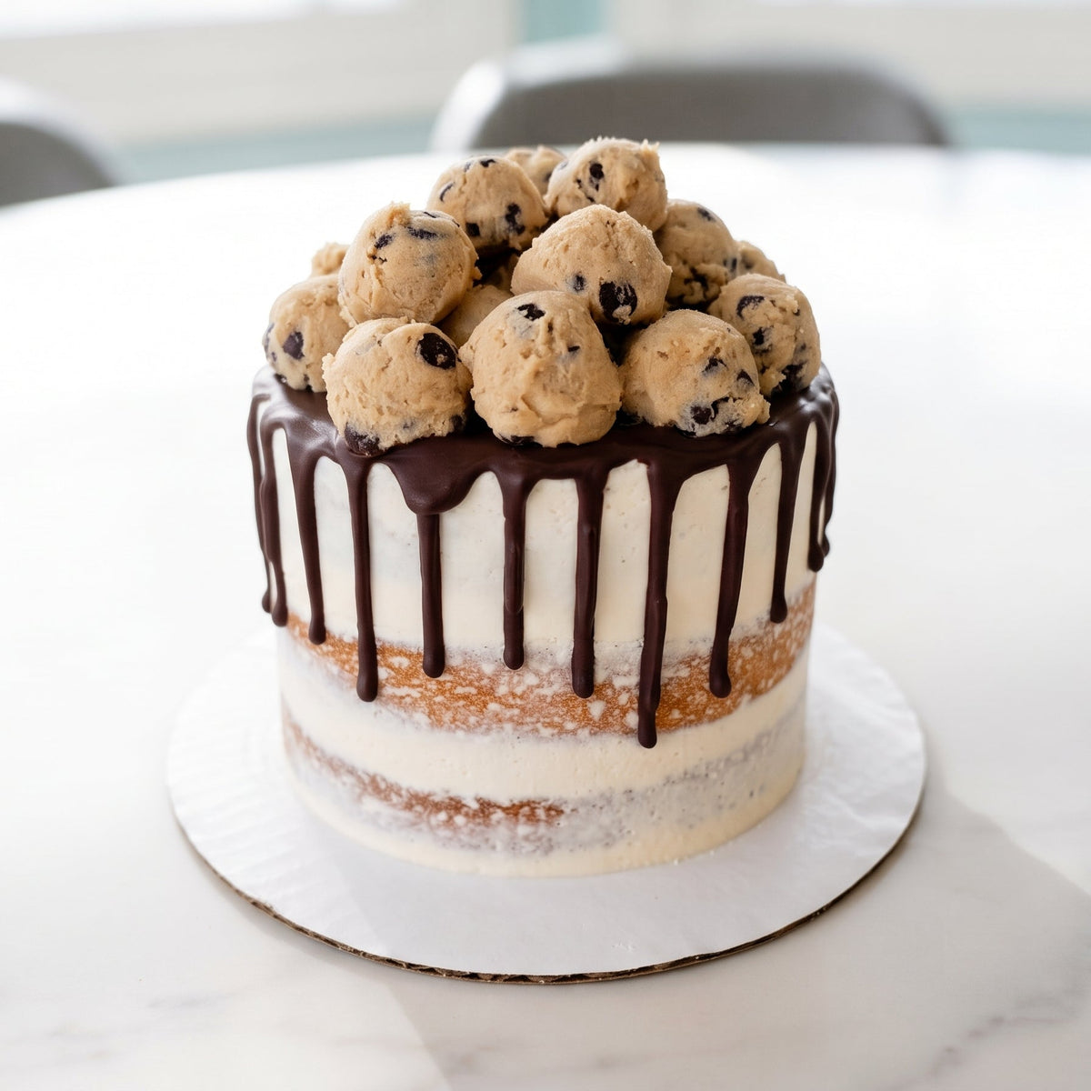 Chocolate Chip Cookie Dough Mini Cake