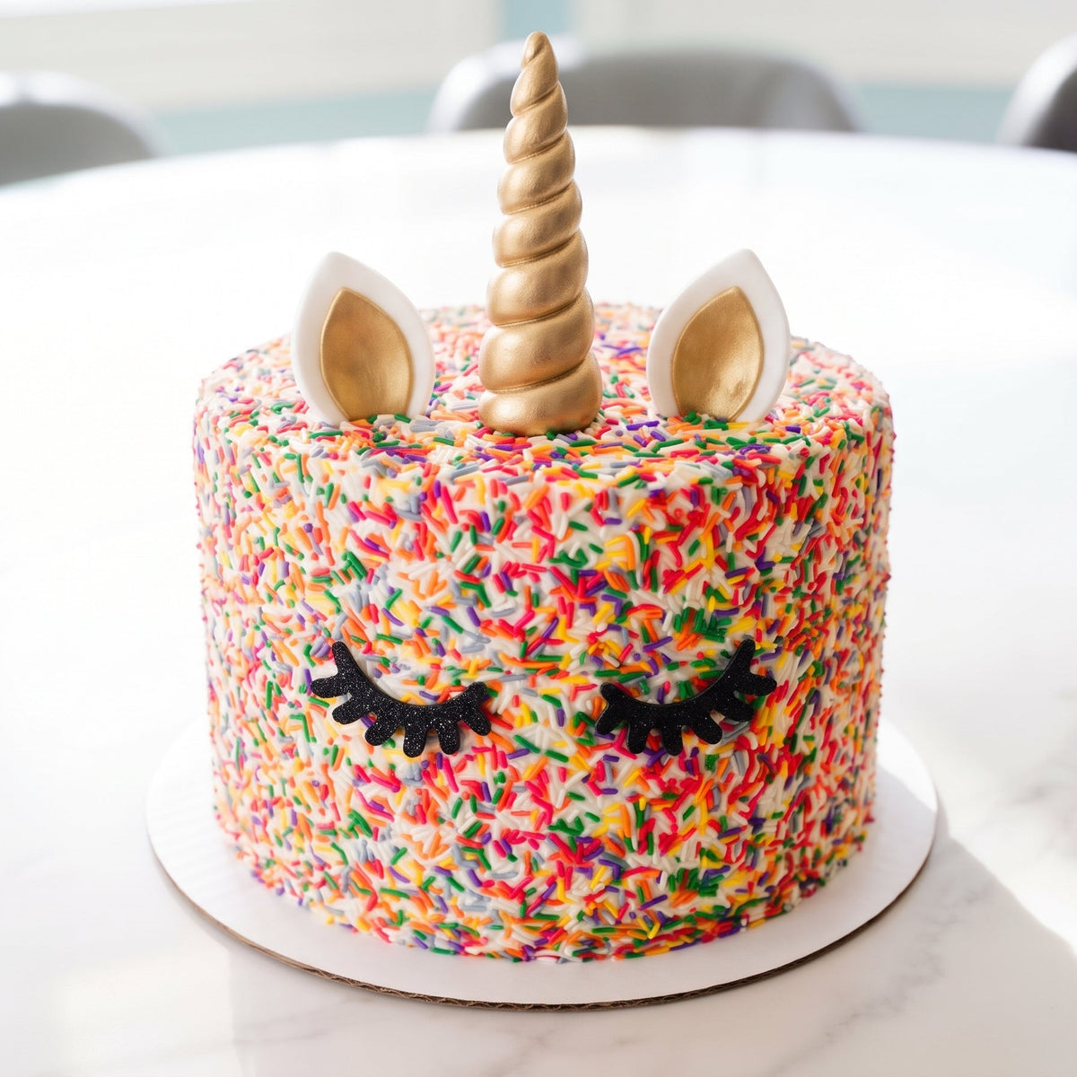 Sprinkle Unicorn Large Cake