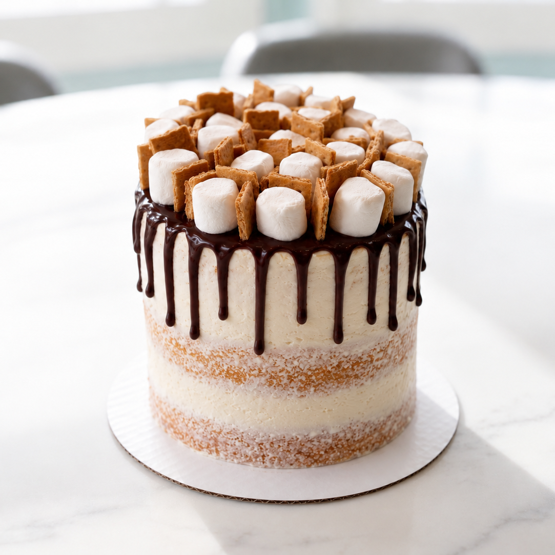 S'mores Mini Cake