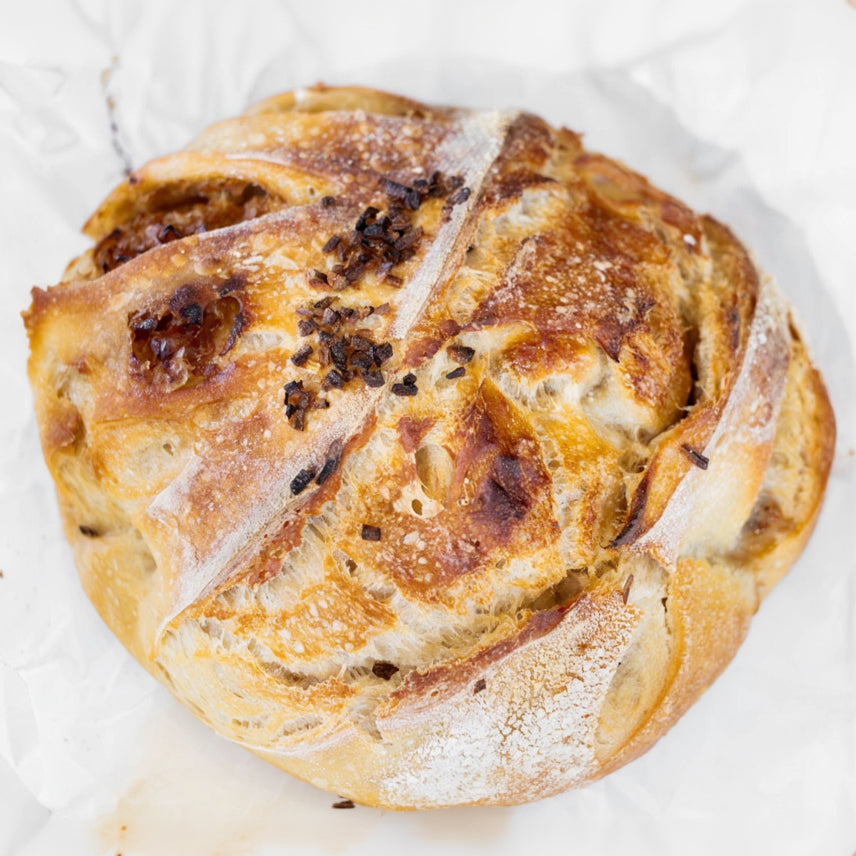 Sauteed Onion Sourdough