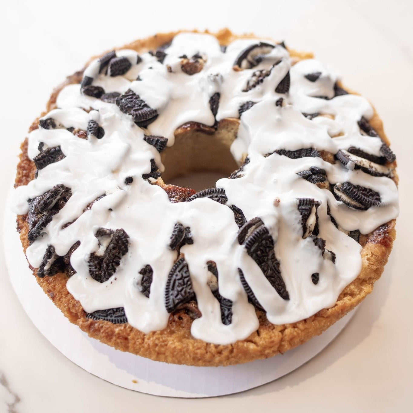 Oreo Marble Bundt Cake