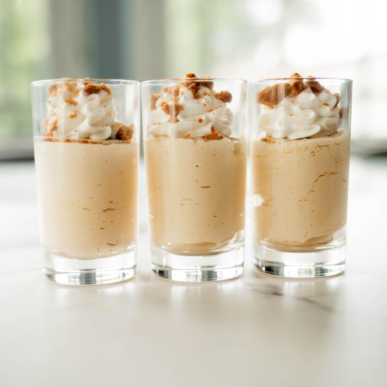 Lotus Mousse Cups (12 pieces)